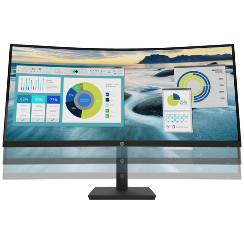 HP MONITOR P34hc G4 34" WQHD USB-C CURVED #PROMO ABR# - HP 21Y56AA