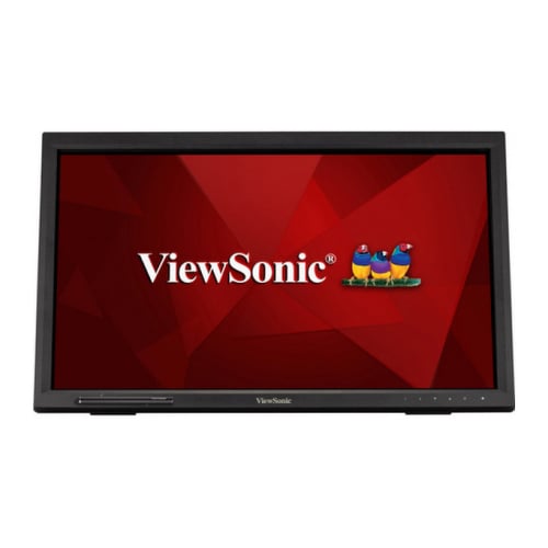 VIEWSONIC MONITOR 24" (23.6) TOUCHSCREEN FHD VGA DVI HDMI USB COLUNAS TD2423 - ViewSonic TD2423