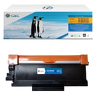 G&G Brother TN2220/TN2210/TN2010/TN450 Preto Cartucho de Toner Compatível,
