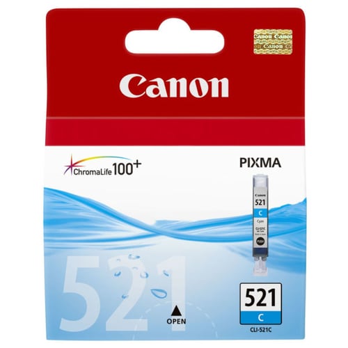 Canon CLI-521 tinteiro 1 unidade(s) Original Ciano - Canon CLI521C