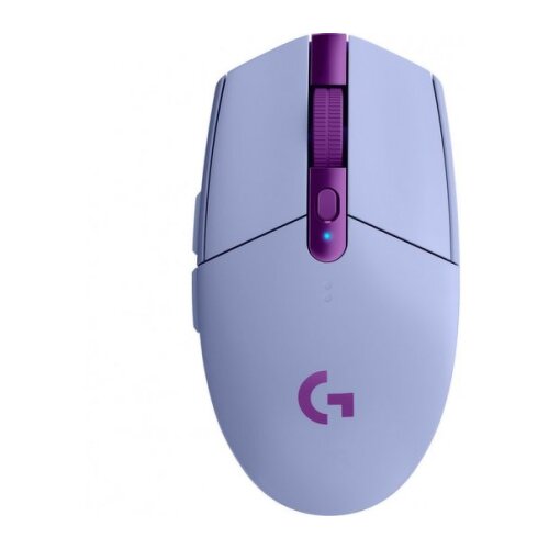 Logitech G305 Lightspeed Wireless USB Mouse 12000dpi - 5 botões programáveis - Mão direita - Roxo - Logitech 910-006023