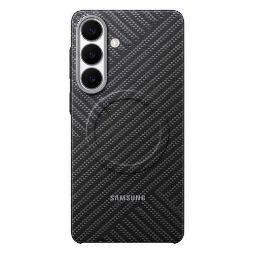 Samsung Capa magnética de carbono para Galaxy S26+, cinzenta - Samsung EF-KS947SSEGWW
