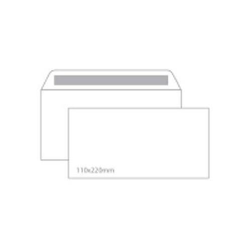 Envelopes 110x220mm DL s/janela Branco 090g Autodex 500un - Neutral 16153219