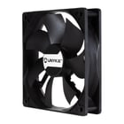 Ventoinha Unykach Server Dual Ball 120mm - Velocidade Max. 1800rpm - Conector de 4 pinos com controlo de temperatura - Cor preta - Unykach 300647