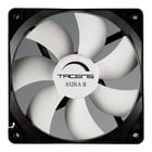 Ventoinha Tacens Aura II 120mm - Caixa preta, pás brancas - Velocidade máxima - 1200rpm - Tacens 3AURAII1212 - Tacens 3AURAII1212 1200rpm - Tacens 3AURAII1212