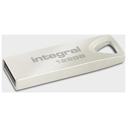 Integral Pen USB 128 GB USB 2.0 Arc Metal USB Tipo A 2.0 Prateado - Integral INFD128GBARC