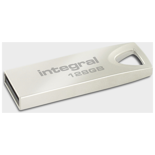 Integral Pen USB 128 GB USB 2.0 Arc Metal USB Tipo A 2.0 Prateado - Integral INFD128GBARC