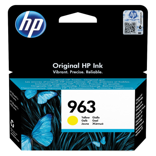 Cartucho de Tinta Original Amarelo HP 963 - 3JA25AE - HP 3JA25AE
