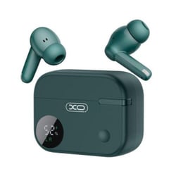 Auricular Bluetooth XO G34 5.4 - TWS - Cancelamento de ruído ENC+ANC - Caixa com ecrã LCD - Cor verde - XO XOG34GR