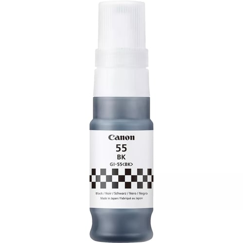 Canon GI55 Negro Botella de Tinta Original - GI55BK/6292C001 - Canon 6292C001