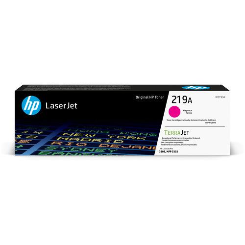 HP 219A Magenta Original LaserJet Toner Cartridge - HP W2193A
