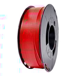 Filamento PLA 3D - Diâmetro 1,75mm - Carretel 1kg - Cor Vermelha
