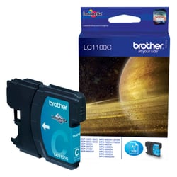 Tinteiro de tinta cião - Brother LC1100C