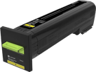 Toner Amarelo Original Lexmark CS820 - 72K2XY0/72K2XYE - Lexmark 72K2XY0