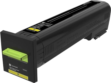 Toner Amarelo Original Lexmark CS820 - 72K2XY0/72K2XYE - Lexmark 72K2XY0