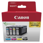 PGI-1500 BK/C/M/Y MULTI - Ink Value Pack (Black & Colour Cartridges) - Canon 9218B006