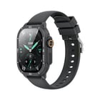 Smartwatch XO J12 Tela Quadrada 2,06" AMOLED - Assistente de Voz - Controle de Música - Multiesporte - Chamadas BT - IP68 - Preto - XO XOJ12