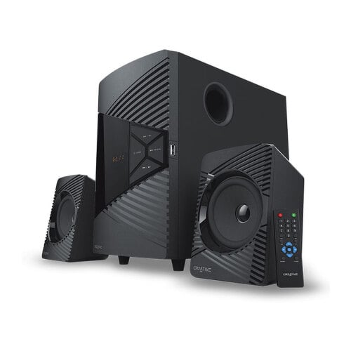 CREATIVE COLUNAS E2500 BLUETOOTH WIRELESS 2.1 C/ COMANDO BLACK - Creative 51MF0485AA001