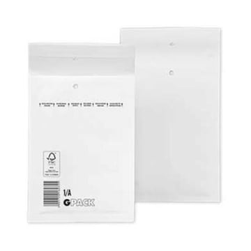 Envelope Almofadado 105x165mm Branco Nº000 1un - Neutral 16122830011