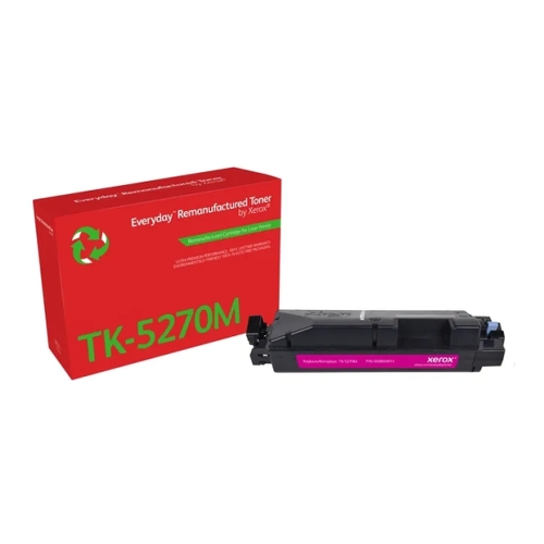 Xerox Everyday Kyocera TK5270 Toner Magenta Remanufacturado - Substitui 1T02TVBNL0/TK5270M - Kyocera 006R04814