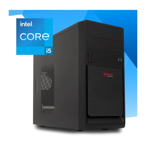 BOX SYSTEMS OFFICE UK6023 i5-12400 16GB 500GB SSD DVD WIFIULT UNITS - Box Systems BOXAI512400