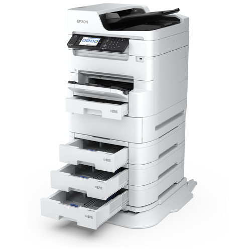 Epson WorkForce Pro RIPS WF-C879R, Jato de tinta, Impressão a cores, 4800 x 1200 DPI, A3, Impressão directa, Branco - Epson C11CH35401BR
