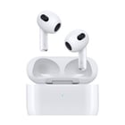 Auscultadores sem fios Bluetooth Apple AirPods de 3ª geração - 2 microfones - Controlo tátil - Autonomia da bateria até 6 horas - Apple MME73TY/A