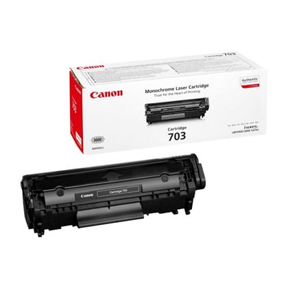 Canon CRG703 Black toner 3 unidade(s) Original Preto - Canon 703