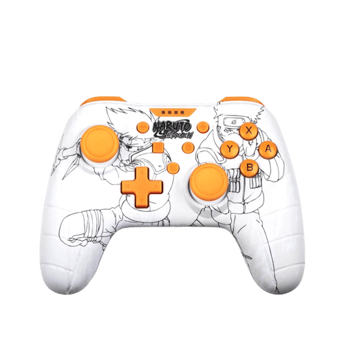 Controlador USB/Gamepad Konix Kakashi Naruto Naruto - Compatível com Nintendo Switch e PC - 13 botões - Cabo de 3 m - Konix KX-NAR-SW-PAD-WHI
