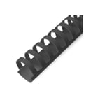 Argolas PVC Encadernar 28mm Preto 270 Folhas 35047 50un - Neutral 1713026