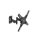 Tooq Suporte de parede com braço articulado para ecrãs de 13"-43" - Gira e inclina - Gestão de cabos - Peso máximo 20kg - VESA máx. 200x200mm - Cor preta - Tooq 288842