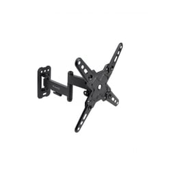 Tooq Suporte de parede com braço articulado para ecrãs de 13"-43" - Gira e inclina - Gestão de cabos - Peso máximo 20kg - VESA máx. 200x200mm - Cor preta - Tooq 288842