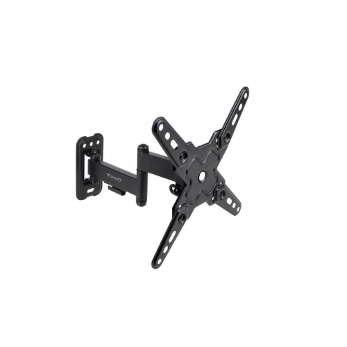 Tooq Suporte de parede com braço articulado para ecrãs de 13"-43" - Gira e inclina - Gestão de cabos - Peso máximo 20kg - VESA máx. 200x200mm - Cor preta - Tooq 288842