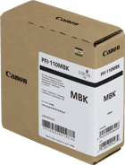 Tinteiro Original Preto Mate PFI110 da Canon - 2363C001 - Canon 2363C001