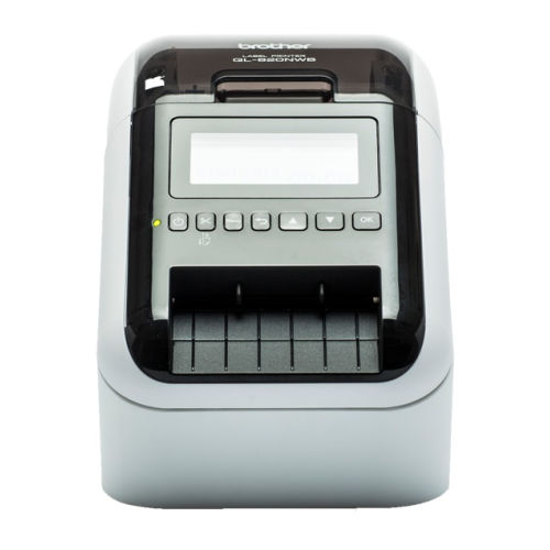 Modelo substituto QL-820NWBC. Impressora de etiquetas, com WiFi, Rede, Bluetooth MFi e impressão a preto e vermelho - Brother QL-820NWB