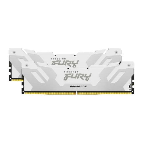 KINGSTON MEM 32GB 6400MT/S DDR5 CL32 DIMM (KIT 2) FURY RENEGADE WHITE XMP - Kingston KF564C32RWK2-32