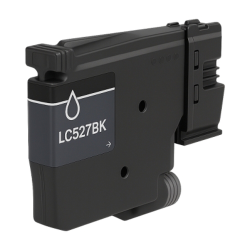 Tinteiro pigmentado genérico preto LC527 da Brother - Substitui o LC527BK - Brother BI-LC527BK(PG)