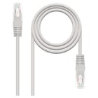 Cabo de rede nanocabo Patch Cord RJ45 Cat.5e UTP AWG24 0,30m - Cor cinza - Nanocable 10.20.0100-L30