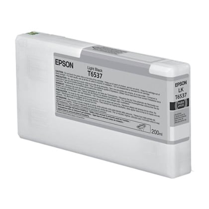 Epson T6537 Tinteiro Cinzento (200 ml) - Epson C13T653700