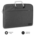 Bolsa para portátil Subblim Business - Design moderno e elegante - Compatível com computadores portáteis até 15,6" - Proteção total - Preto - Subblim 234192