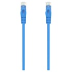 Aisens Patch Cord Cabo de Rede RJ45 LSZH CAT.6A 500 MHZ UTP AWG24 - 30CM - Cor Azul - Aisens A145-0571