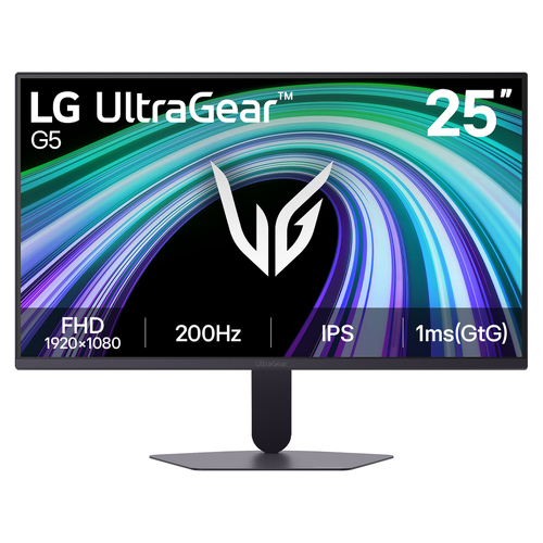LG Monitor IPS de 25" (24,4") 16:9 FHD 200 Hz 1 ms HDMI DP - LG 25G523B-B