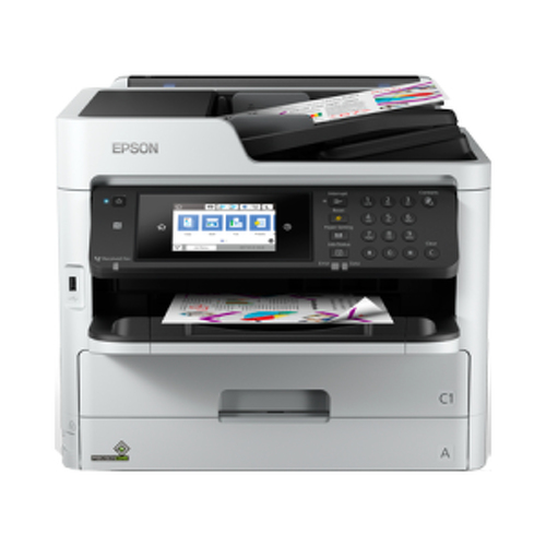 Epson WorkForce Pro WF-C5710DWF, Jato de tinta, Impressão a cores, 4800 x 1200 DPI, A4, Impressão directa, Preto, Cinzento - Epson C11CG03401