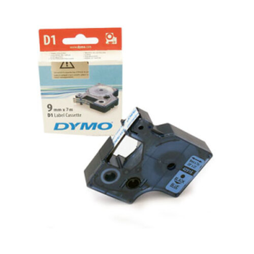 Fita Gravacao Dymo 09mmx7m Texto Preto / Fundo Azul (40916) - Dymo 12740916