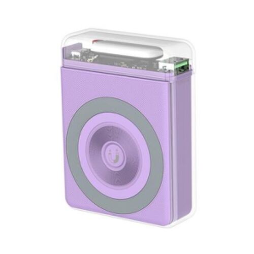 XO Powerbank 10000Mah - Tipo C 20W, USB 22.5W, Carregamento sem fios 15W - Entradas Tipo C 18W - Fácil de transportar - Carregamento rápido - Robusto - Estabilidade e proteção - Cor púrpura - XO 240167