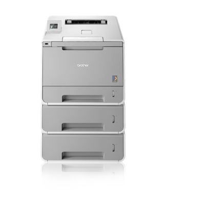 Impressora laser a cores de elevado rendimento, com rede cablada/WiFi, frente e verso automático e toner de mega capacidade incluído - Brother HL-L9300CDWTT