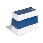 Suporte de carimbos azul. 6 carimbos de 27 x 70 mm - Brother PR2770E6P