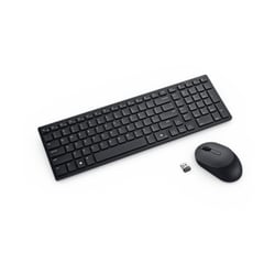 DELL PRO COMPACT SILENT KEYBOARD & MOUSE KM555 PORT(QWERTY) - Dell KM555-BLK-POR