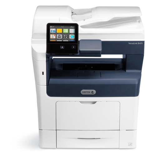 Xerox VersaLink B405/DN, Impressão a preto e branco, 1200 x 1200 DPI, Fotocopiadora a preto e branco, A4, Impressão directa, Azul, Cinzento - Xerox B405DN