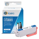 G&G Epson T3362/T3342 (33XL) Cião/Azul Cartucho de Tinta Compatível, 11 ml - Tinteiro Compatível C13T33624012/C13T33424012